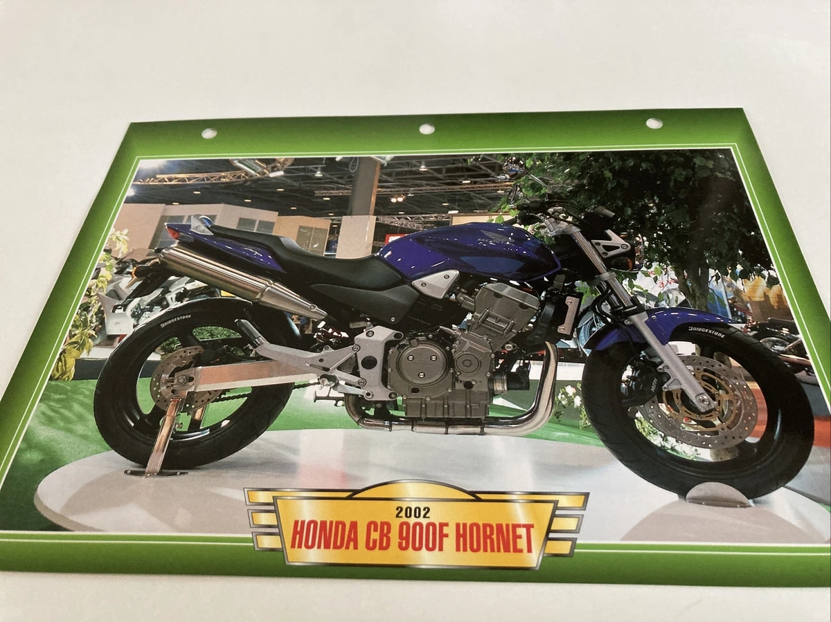 Honda CB900F Hornet 2002 CB 900 F Form Card Motorbike Passion Collection  Atlas | eBay