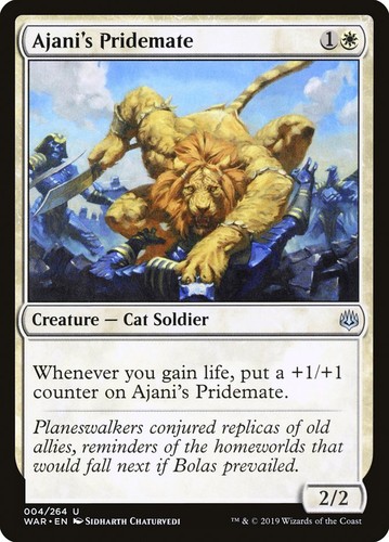 Ajani's Pridemate [War of the Spark] Magic MTG