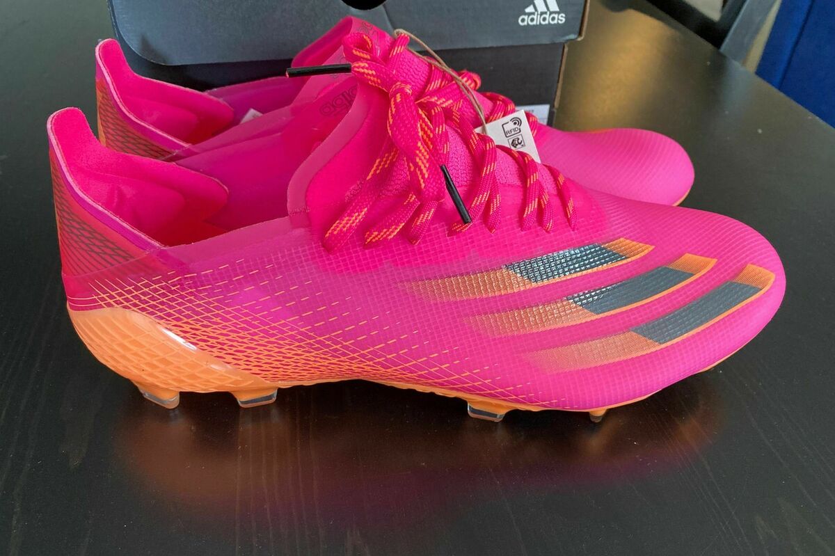 Adidas X Ghosted.1 FG Soccer Cleats Men's Multi Sizes Shock Adidas X Ghosted.1 FG Soccer Cleats Men's Multi Sizes Shock
