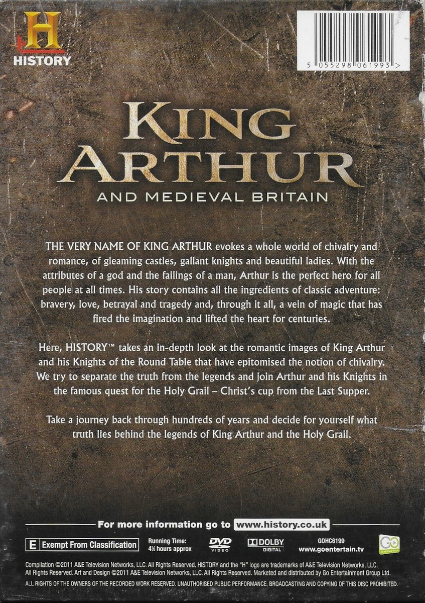 (未使用･未開封品)King Arthur & Medieval Britain [DVD] KING ARTHUR and MEDIEVAL BRITAIN - 3-Disc DVD Box Set