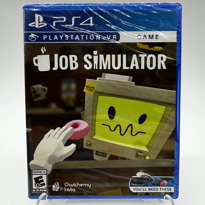Store Clerk Playstation Job Simulator Job Simulator Sony