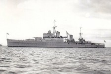 rp14548 - Royal Navy Warship - HMS Sheffield , built 1937 - print 6x4