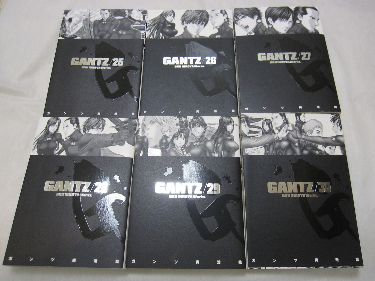 W/Pin Batch GANTZ 1-37+E 1-8+G 1-3+MANUAL+Novel EXA&MINUS 51 Set