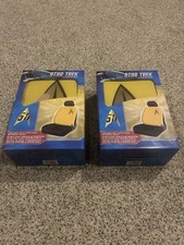 New In Sealed Box2 Star Trek Low Back Seat Covers With Headrest Covers Yellow New In Sealed Box2 Star Trek Low Back Seat Covers With Headrest Covers Yellow