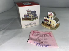 New OpenBox Vintage Liberty Falls Berghoff Butcher Shop Village 1997 AH131