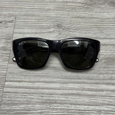 Ray-Ban RB4194 Frames Only Sunglasses 601/9A Black Polarized 53-17-140 3P Used