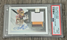 2021 Impeccable Terry McLaurin Immense Patch AU-Silver 5/25 PSA 9