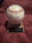 Nolan Ryan HOF Signed Baseball - No COA