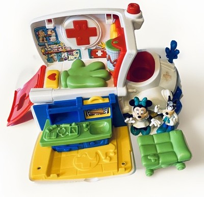 Disney Mickey Mouse Clubhouse Goofy Ambulance COMPLETE Rare! Sound Effects