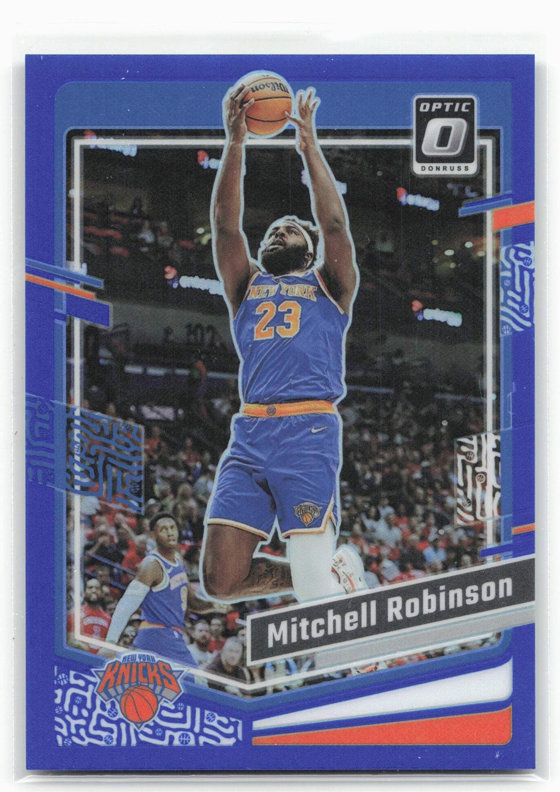 2023-24 Donruss Optic #2 Mitchell Robinson Blue #/49