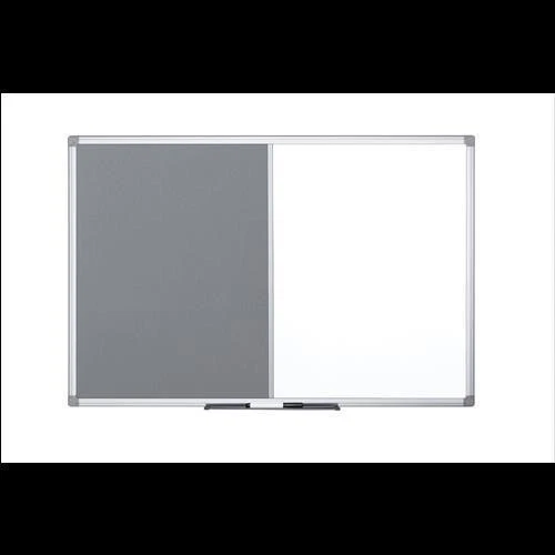 BI-SILQUE Bi-Office Maya Kombitafel Grau Filz/Magnetisch, 150x100cm
