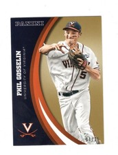 2016 PANINI VIRGINIA CAVALIERS PHIL GOSSELIN #35 GOLD 01/25 FIRST ONE!!!!!!!!!!!