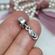 Genuine Pandora Silver Flip Flop Dangle Charm   💕 925 ALE  R14a 