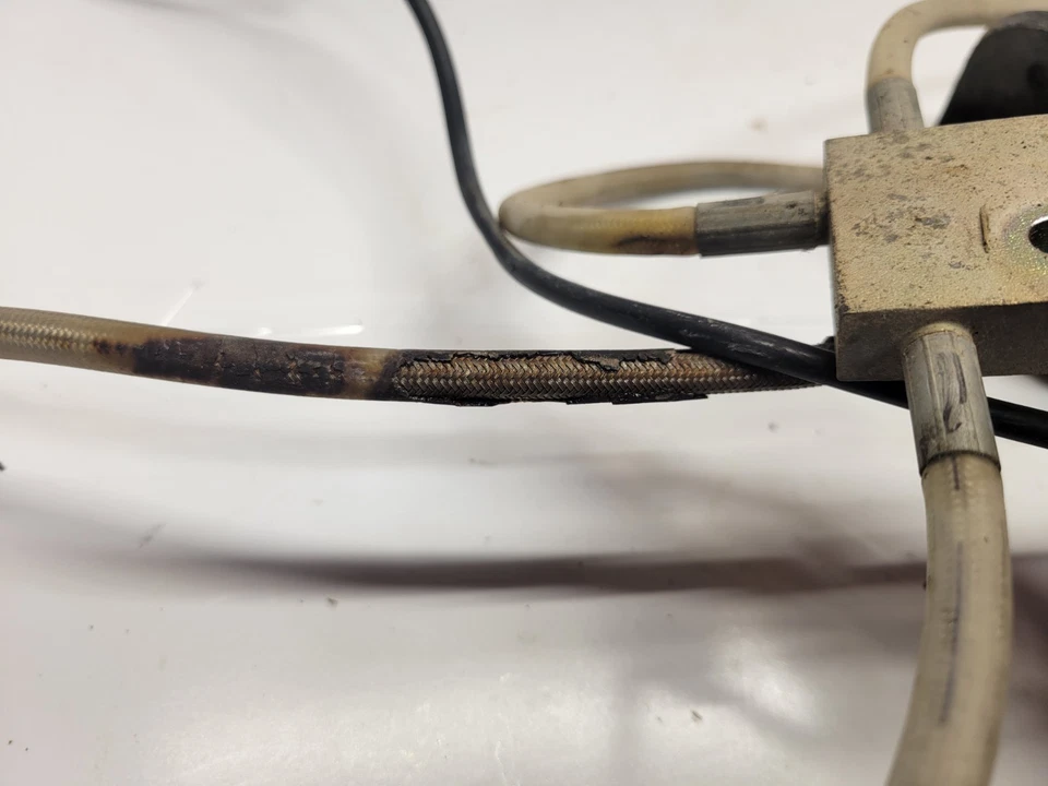 2007 Arctic Cat 400 4x4 Complete Brake Set Caliper Lines Master Cylinder - Image 3 of 4