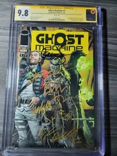 Ghost Machine #1  Signed by 7x creators GCC 9.8