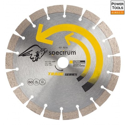 Ox Tools TC15-230/22 Spectrum Trade 15 mm Allzweck-Diamanttrennscheibe - 230/...