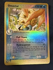 Omastar Sandstorm 19/100 Reverse Holo Vintage Pokemon TCG