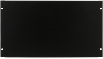 Middle Atlantic Products EB6 Flanged Steel Rack Panel - 6U (3-pack) Bundle