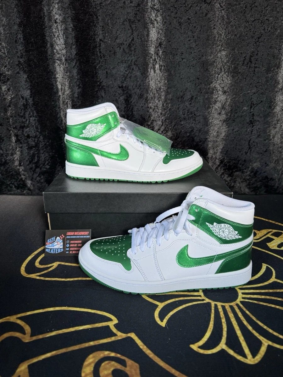 Jordan 1 Golf White Metallic | eBay