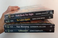 LOT OF 4 Kismet Books: Fair Warning Lifesaver To Love Again Hold Back The Night