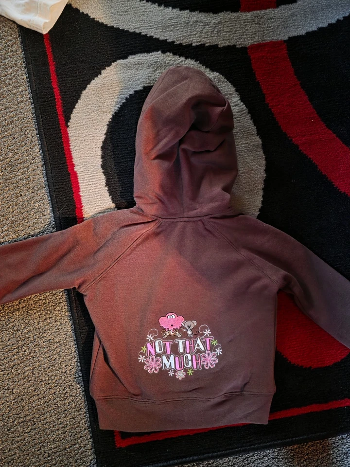 Bobby Jack Sudadera con Capucha Chaqueta Prendas Exteriores Niñas Marrón I Love Bubblegum S Nuevo Foto 2 de 2