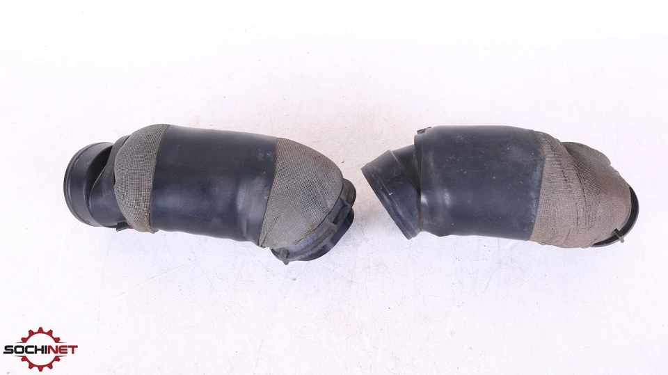 Manguera de admisión de aire izquierda y derecha BMW E32 850i 750il V12 M70B50 OEM Foto 2 de 4