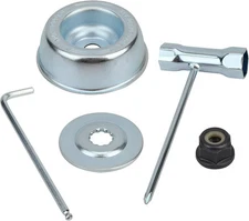 Blade Adapter Kit Replacement for Stihl FS55 FS55R FS56 FS56RC 5PCS, Silver 