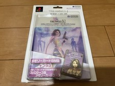 Playstation 2 PS2 FINAL FANTASY X-2 Limited Memory Card YUNA Version