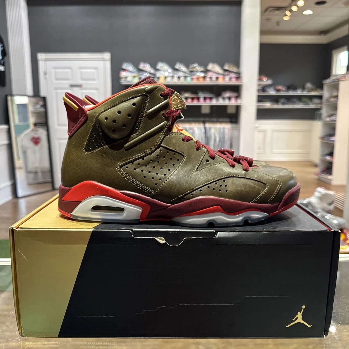 “Championship Cigar” of the Air Jordan 6. Size 10 Mens deadstock Michael.jordan - Etsy main image 4