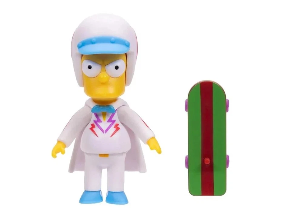 Figura de Los Simpson Jakks Bart the Daredevil de 2,5 pulgadas Wave 5 Foto 2 de 4