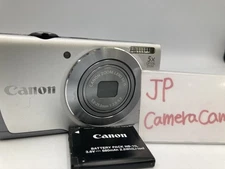 Canon PowerShot A3500 IS silver 16.0MP Compact Digital Camera From Japan 1208