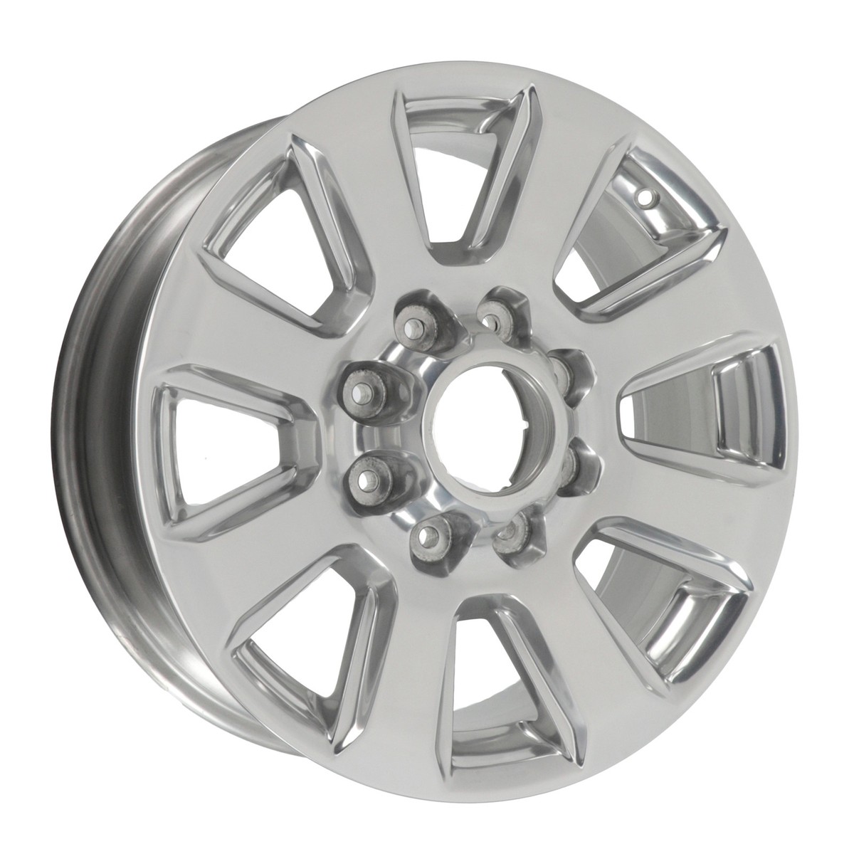 Ford F-250 Super Duty Polished 20 Inch OEM Wheel 2017 HC3Z1007D