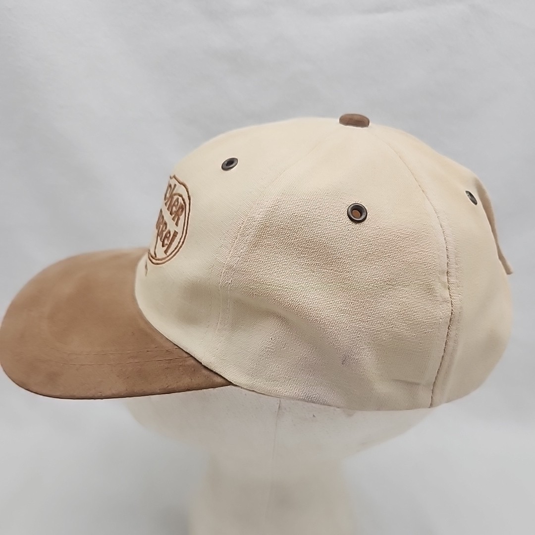 Cap Cracker Barrel Strapback Hat Baseball Lt Tan … - image 4