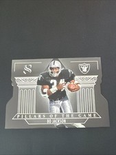 2025 Panini Silhouette Football Bo Jackson Pillars of the Game Die Cut Raiders