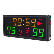 LED Score Keeper Electronic Basketball Scoreboard 10 Digit Digital Scoreboard