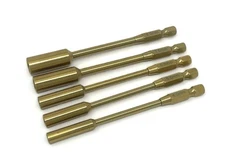 MT Racing 1/4" Drive Nut Driver Speed Bit Set (5 Pieces) MTR1539