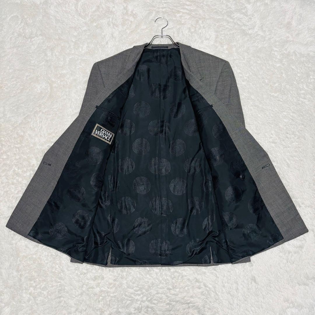 Rare Good Condition VERSACE Setup Double Suit Gra… - image 4