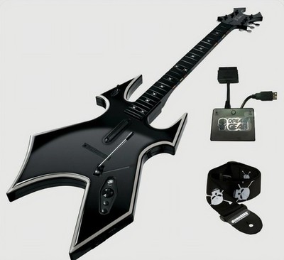 PS 5 4 3 WARBEAST Wireless Guitar by B.C. RICH *Original Dongle *Original Strap