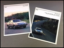 1985 Ford Exp 16-page Original Car Sales Brochure Catalog Set