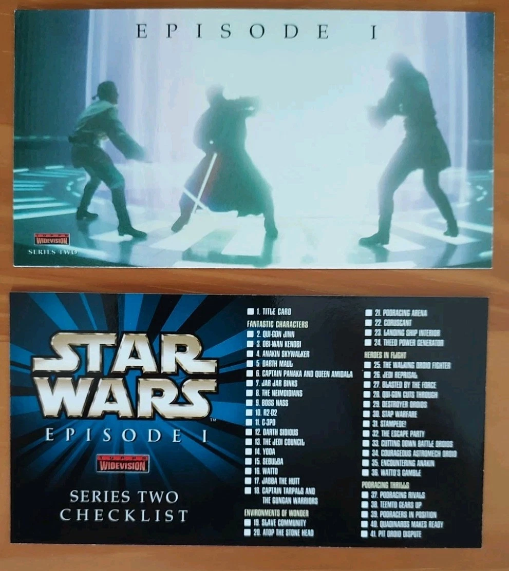 Star Wars Topps Star Wars: Episode I – The Phantom Menace Trading
