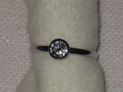 SHANE FINE JEWELRY RING 14K WHITE GOLD