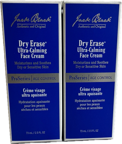 2Pk Jack Black Dry Erase Ultra-Calming Face Cream 2.5 Fl OZ | 73 mL (New in Box) - Picture 4 of 12