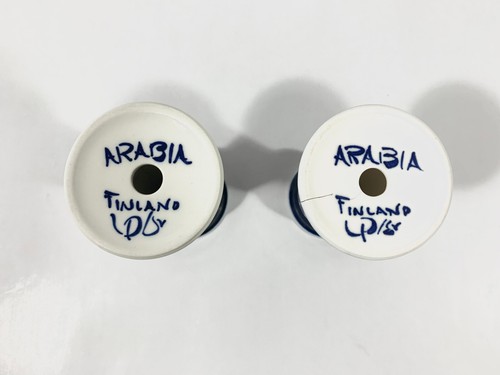 2x Arabia Valencia Ulla Procope Standfuß Eierbecher 1x Riss - Bild 8 von 9