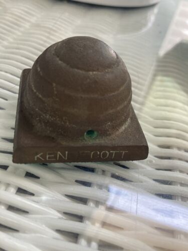 Kennecott Copper Mine Smelting Dome Beehive Paperweight Vintage Utah Souvenir - Picture 1 of 4
