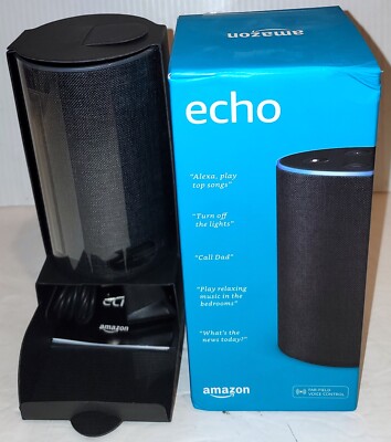 Amazon Echo (2nd Generation) Smart Assistant - Black  (NEW IN OPENED BOX!)
