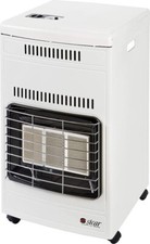Stufa a Gas Bombola GPL Infrarossi Portatile Potenza 4.2 kW Bianco EURO90W Sicar