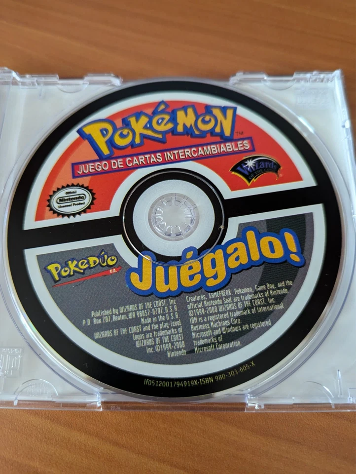 Pokemon TCG Play It! PC CD-ROM Spanish / SEALED / Vintage Very Rare + PROMO Card - Image 4 of 4