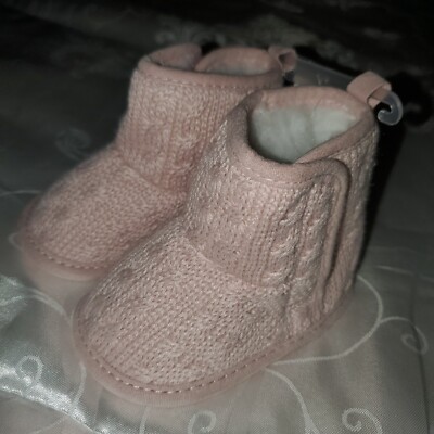 Baby Girl Boots 0-3 Month Old