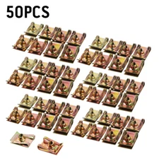 New M5 5MM Motorcycle Fairing Body Bolts Screws Spire Speed Fastener Clips Nuts