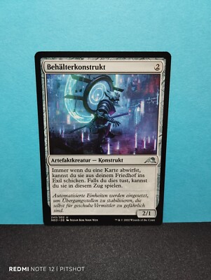 Behälterkonstrukt / Containment Construct - MTG Magic